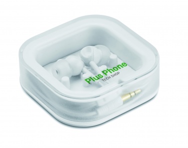 Logo trade corporate gifts picture of: Ear plug with silicone